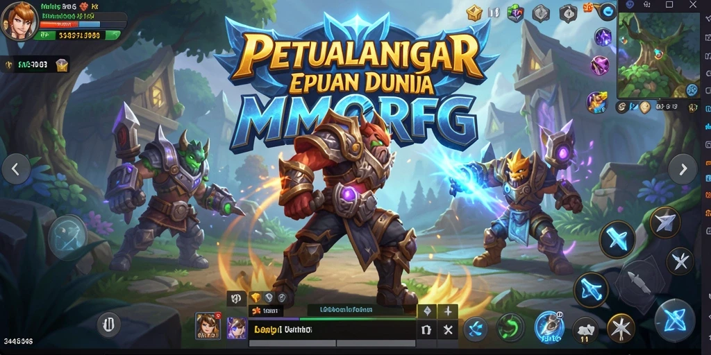 Gameplay mendalam dan visual menawan dari 3446.