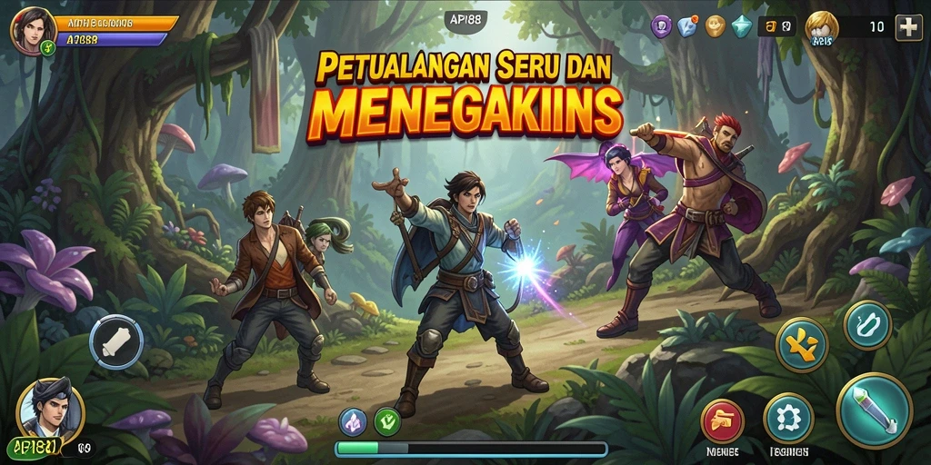 Tampilan gameplay seru dari API88 dengan petualangan mendebarkan.