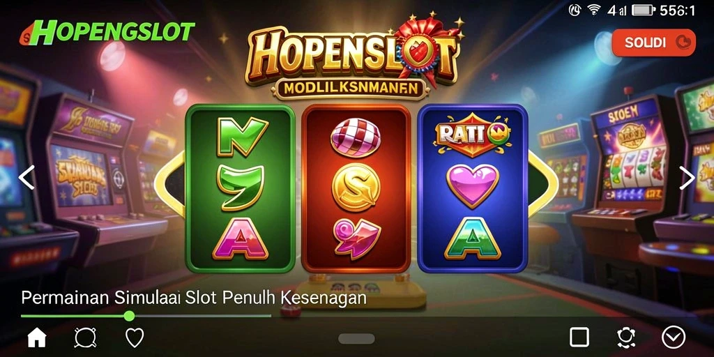 Screenshot HOPENGSLOT menampilkan aksi gameplay slot yang seru.