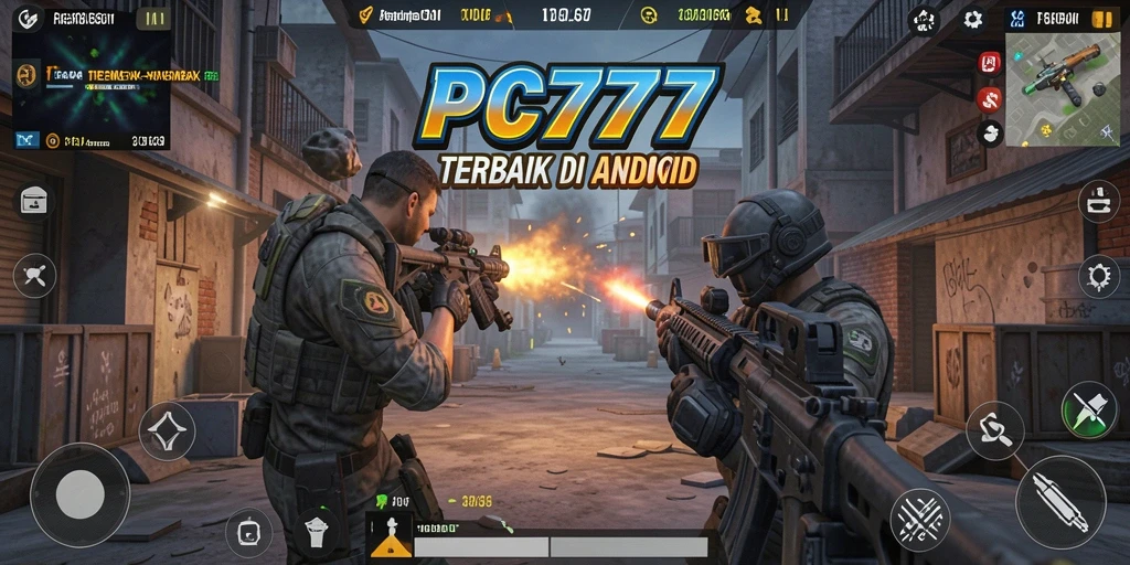 Tampilan gameplay seru dan intens dari PC777 yang memukau.