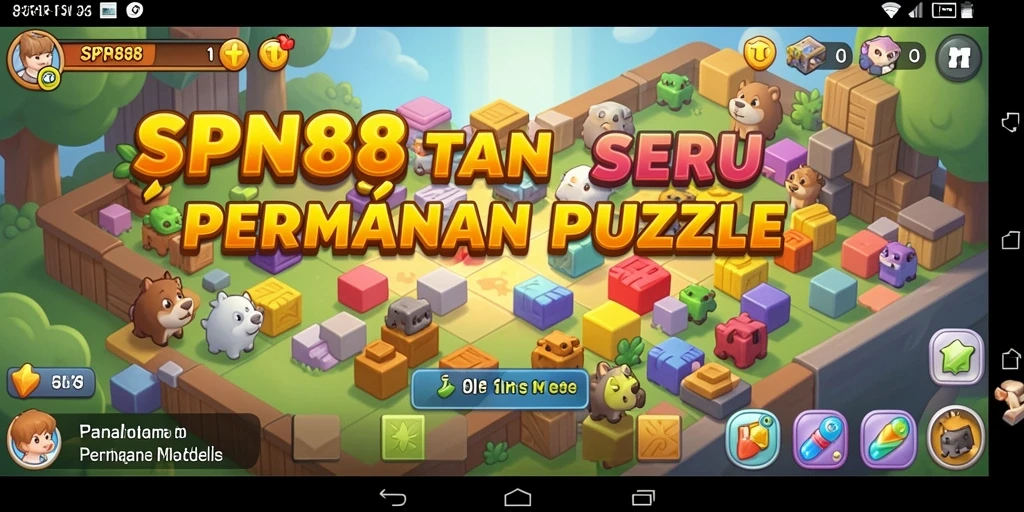 Screenshot gameplay SPN88 menampilkan pengalaman Puzzle yang seru.